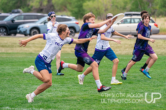 Pool play at 2024 USAU Youth Club Championship