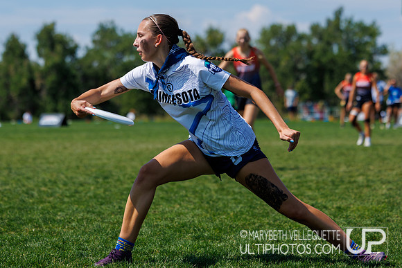 Monday action at the USA Ultimate Youth Club Championships. U-20
