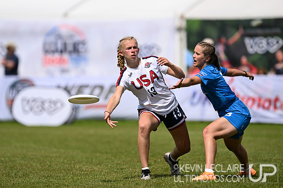 USA vs Italy U20 Women's - WJUC Tuesday Round 3