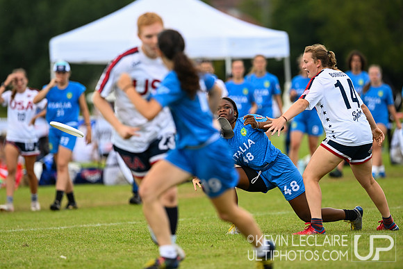 USA vs Italy U20 Women's - WJUC Tuesday Round 3