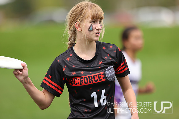 Saturday action at the USA Ultimate Youth Club Championships in