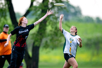 Pool play at USAU D1 College Championships