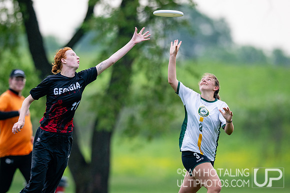 Pool play at USAU D1 College Championships
