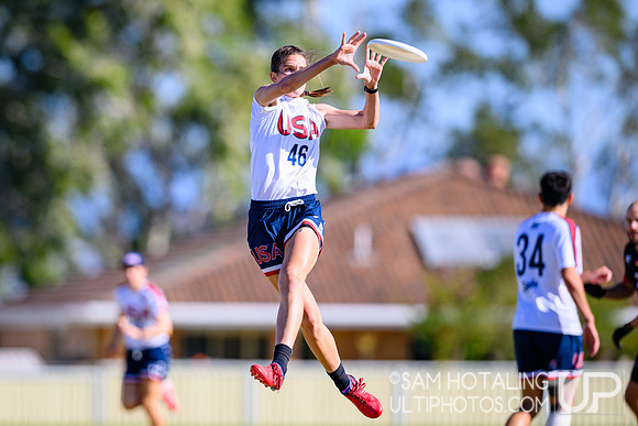 Pool play during World Ultimate Championships at Runaway Bay Precinct