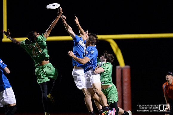 MLU Spinners vs. Rumble