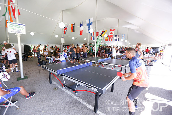 Tournament Central at the 2022 World Ultimate Club Championships