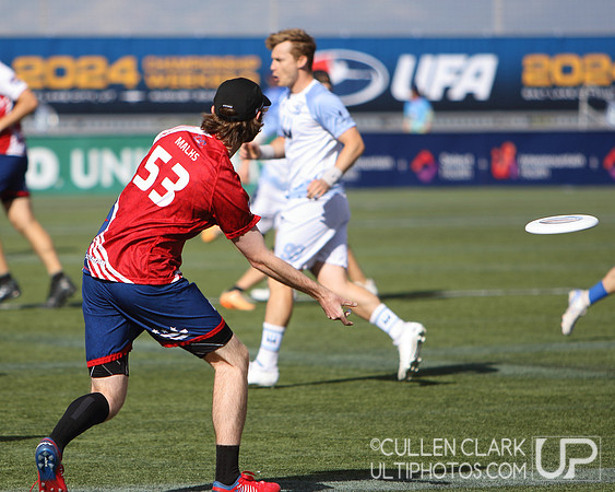 Minnesota Wind Chill vs. DC Breeze UFA Championship Weekend semifinal game at Zions Bank Stadium. Friday, August 23, 2024