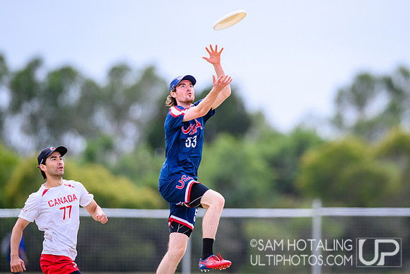 Bracket play during World Ultimate Championships at Runaway Bay Precinct