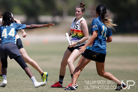 Day 1 of USA Ultimate TCT Select Flight Invite - West.