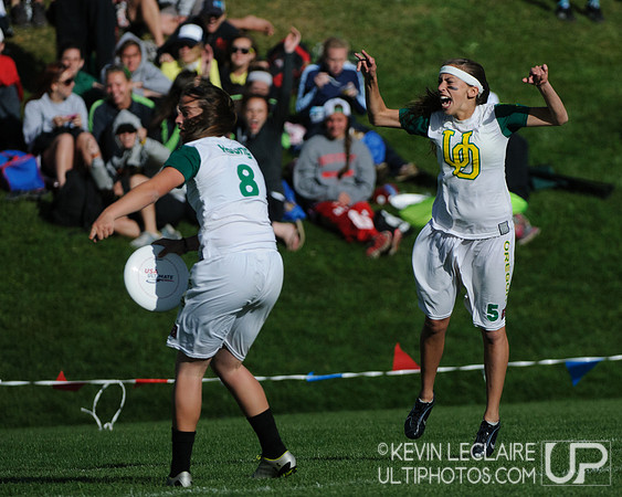 2012 USAU D-I College Championships Sunday Action