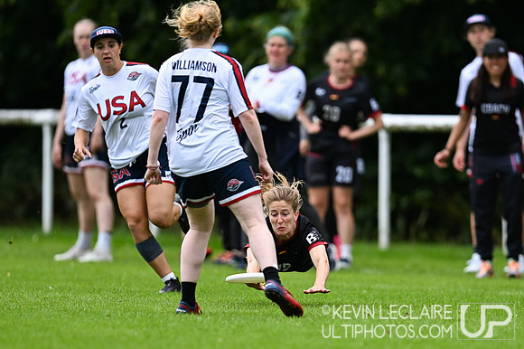 USA vs Germany Women - WU24 Monday Pool Play