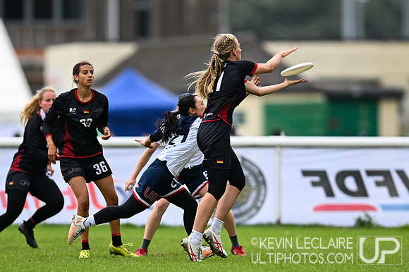 USA vs Germany Women - WU24 Monday Pool Play