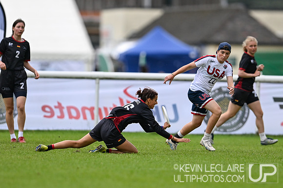 USA vs Germany Women - WU24 Monday Pool Play
