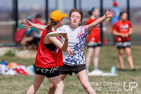 Action from "The Alana" Ultimate Tournament.