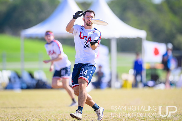 Men’s finals during World Ultimate Championships at Runaway Bay Precinct