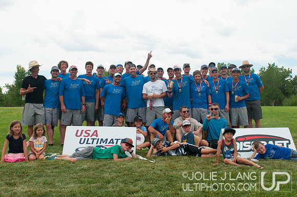 Johnny Encore 2nd Place - USAU Masters Championships 2017