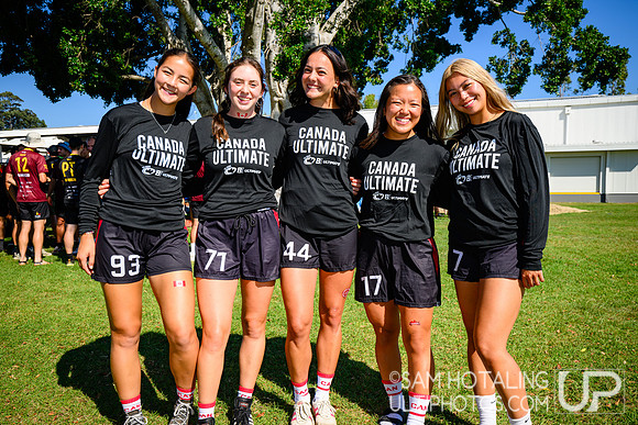 Opening ceremony during World Ultimate Championships at Runaway Bay Precinct