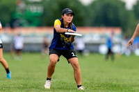 Fireflies vs Reading Ultimate in pool play at World Ultimate Club Championships