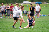 Bracket  play at 2024 USAU Youth Club Championship