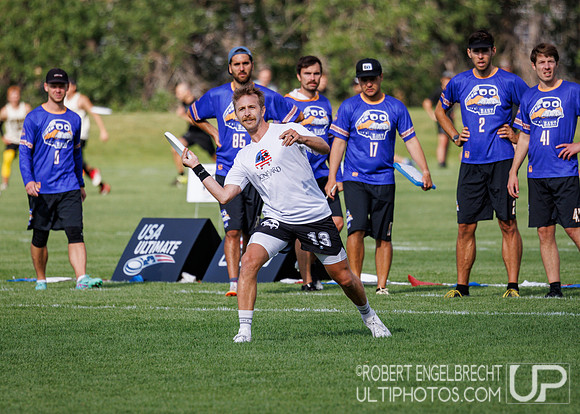 Aurora, CO: USAU Masters Championships 2024. Saturday, July 20,