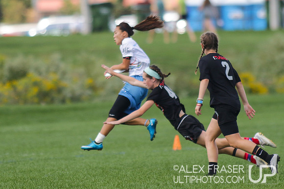 U16 Girls - Saturday - 2016 USAU Youth Club Championships