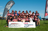 ATLas Boys U17 2nd Place D1- USAU Youth Club Championships 2017