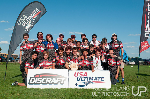 ATLas Boys U17 2nd Place D1- USAU Youth Club Championships 2017