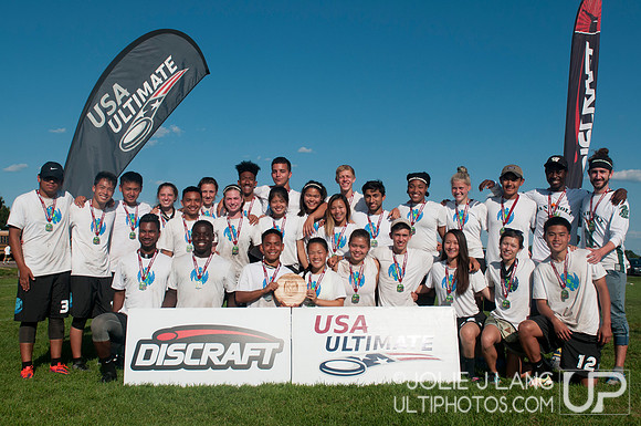 Bankroll 2nd Place Mixed U20 - USAU Youth Club Championships 201