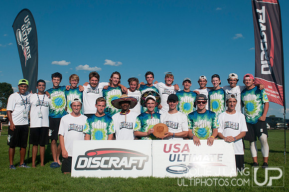 Amigos 1st Place Boys U20 D2 - USAU Youth Club Championships 201