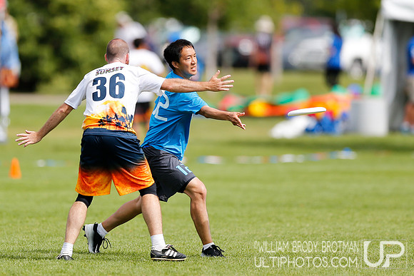 Day 2 of USA Ultimate Masters Championships