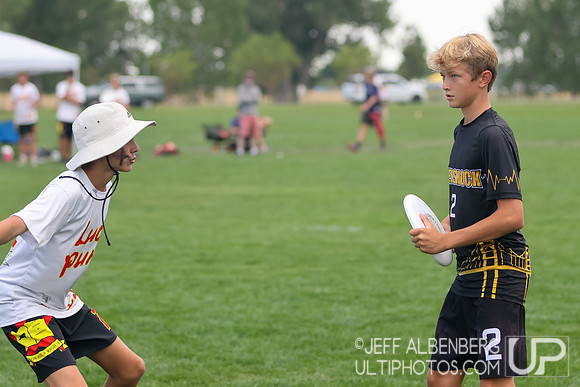Pool play at USAU Youth Club Championships