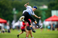 Blueberries vs Ellipsis in pool play at World Ultimate Club Championships