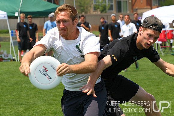 Saturday Open division action from 2012 College Nationals