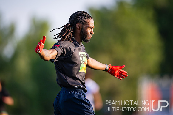 Color of Ultimate pickup showcase game at International Club Championships at Aurora Sports Park