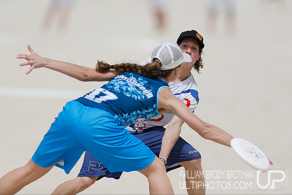 Day 3 of the 2015 World Championships of Beach Ultimate