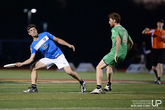 MLU Spinners vs. Rumble