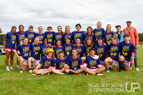 Day 1 of the USA Ultimate D-I College Championships