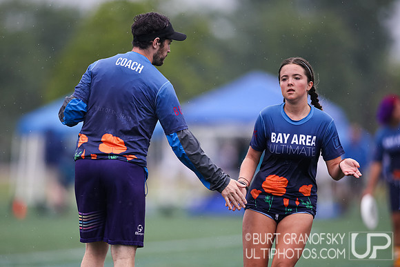 USA Ultimate YCC 2022 -- U17 Girls Sat Action