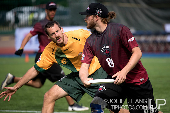 Australia Men's vs Canada Men's 3rd Place - WUGC 2016