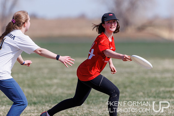 Action from "The Alana" Ultimate Tournament.