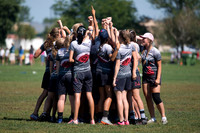 Girls U20 Semis - USAU Youth Club Championships 2017