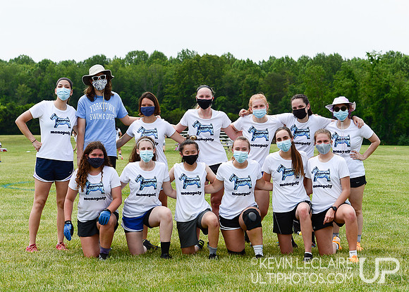 Yorktown Monopoly Girls Team Photo -- VA HS States 2021 Saturda