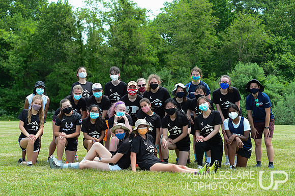 HB Woodlawn Girls Team Photo -- VA HS States 2021 Saturday