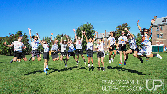 Saturday Action - 2017 USAU Northeast Regionals