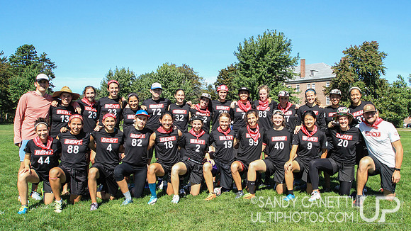 Saturday Action - 2017 USAU Northeast Regionals