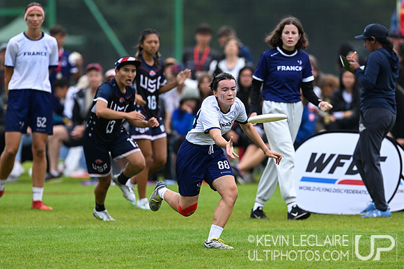 USA U20 Women vs France U20 Women Championship Game - WJUC 2022