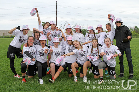 Day 1 of USA Ultimate 2022 D-III College Championships.