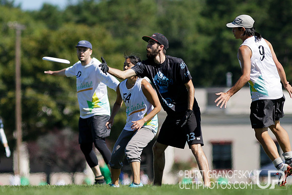 Mixed, Round 2 -- USAU Northeast Regionals 2017