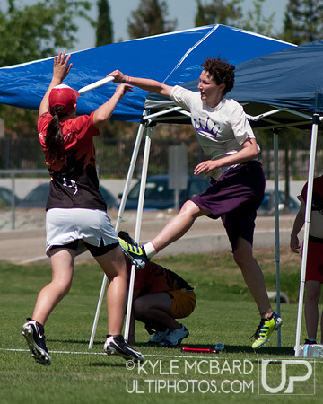 Sunday women's action from NorCal D-I Sectionals 2012
