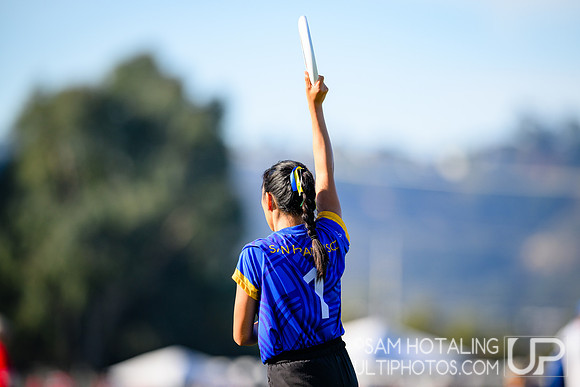 Fury vs Traffic in women’s pool play during Club Championships at Surf Cup Sports Park